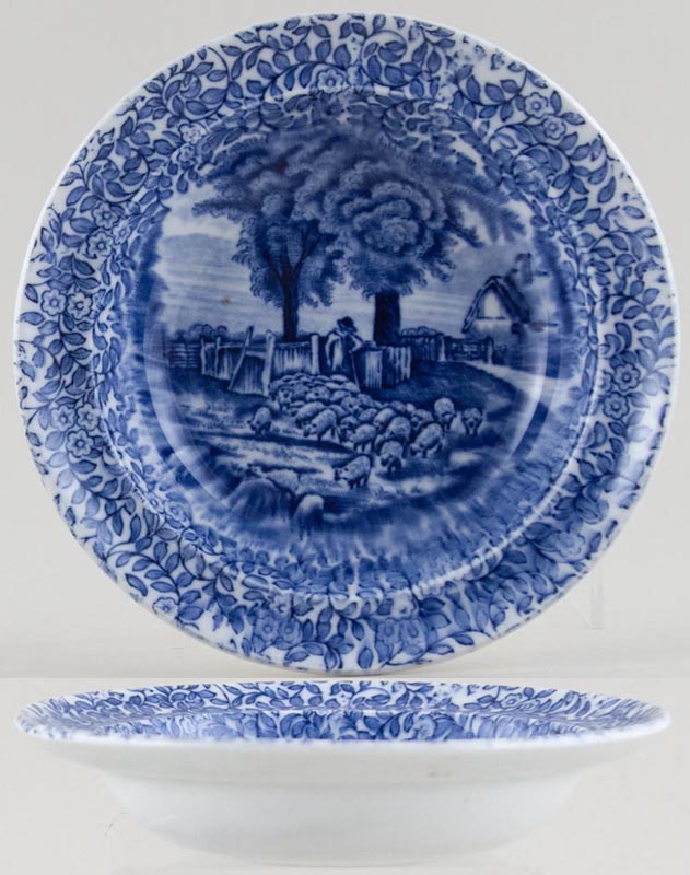 Fruit Saucer with Rim c1930s